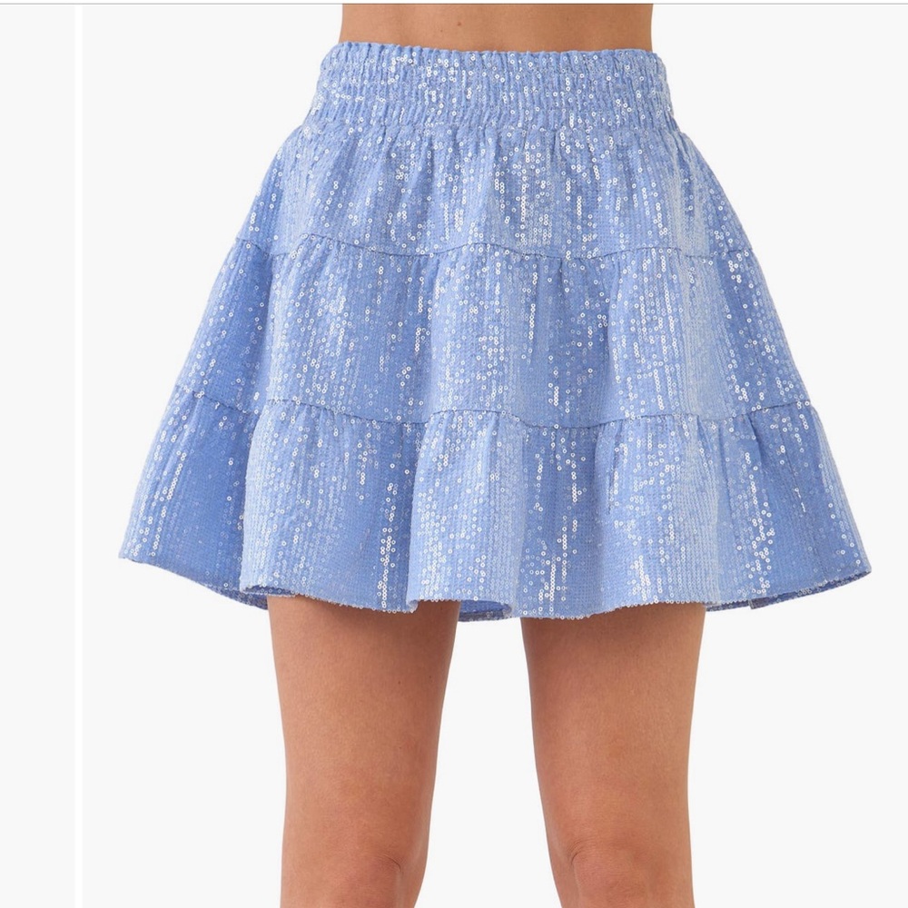 Endless Rose sequin mini skirt